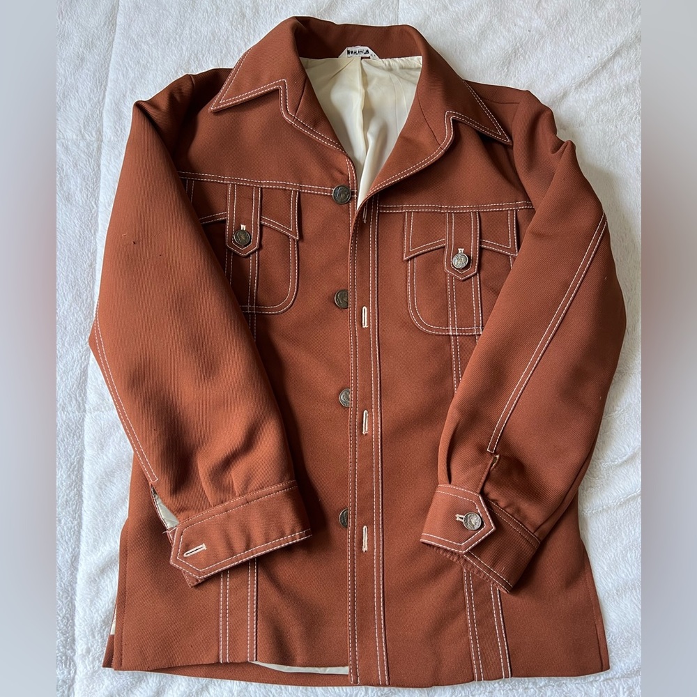 Vintage Men’s Jacket in Brown